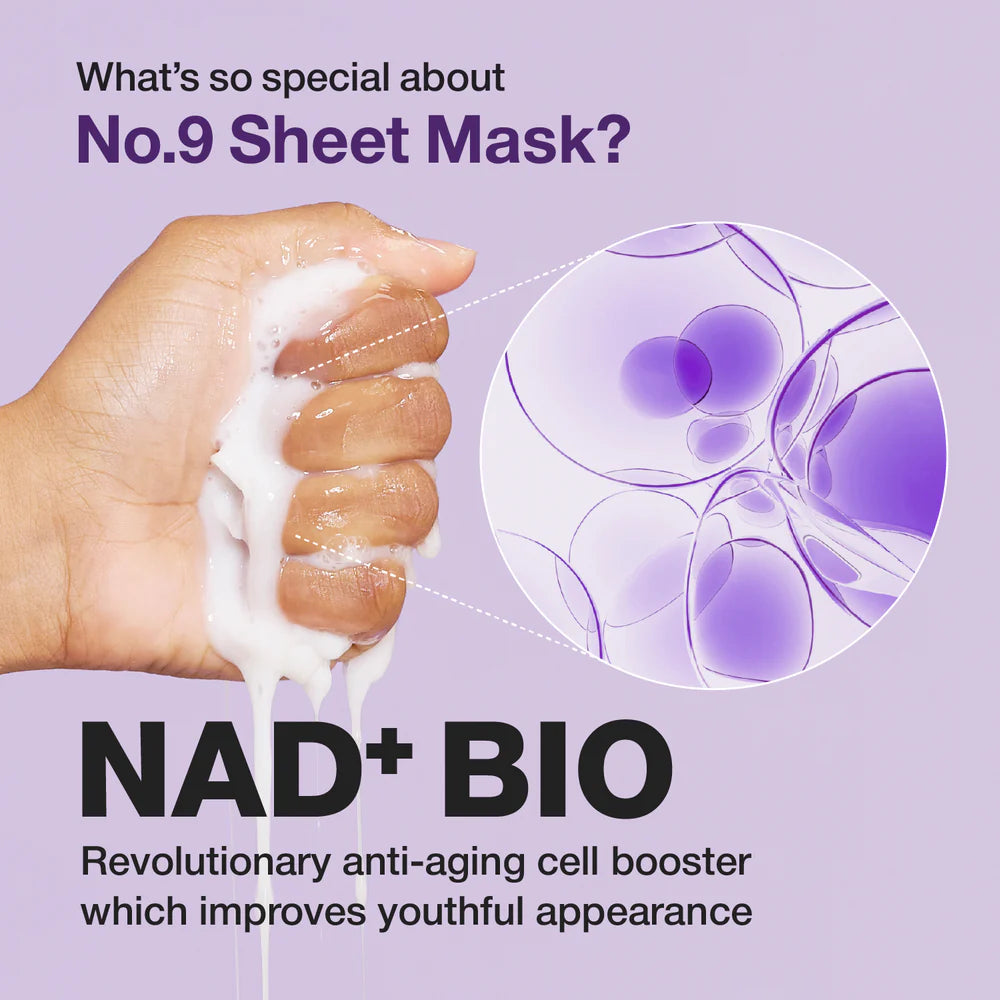Numbuzin | No.9 NAD Bio Lifting-sil Full Face Mask (Maschera viso liftante)