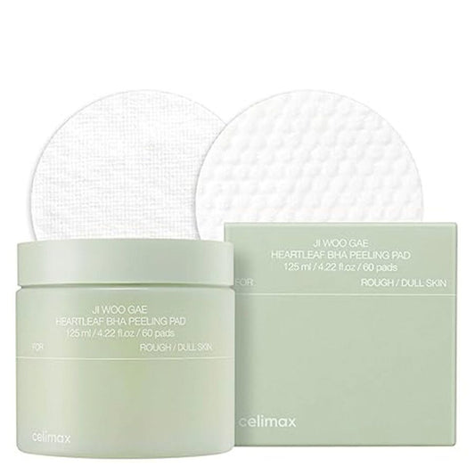 CELIMAX | Ji Woo Gae Heartleaf BHA Peeling Pad - 60pcs