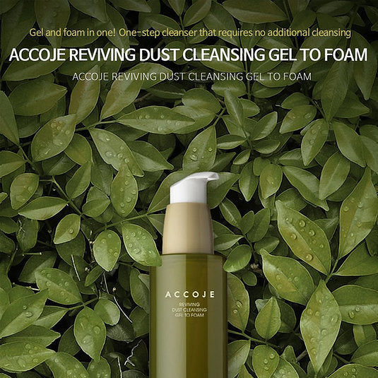 ACCOJE | Reviving Dust Cleansing Gel to Foam - 180ml