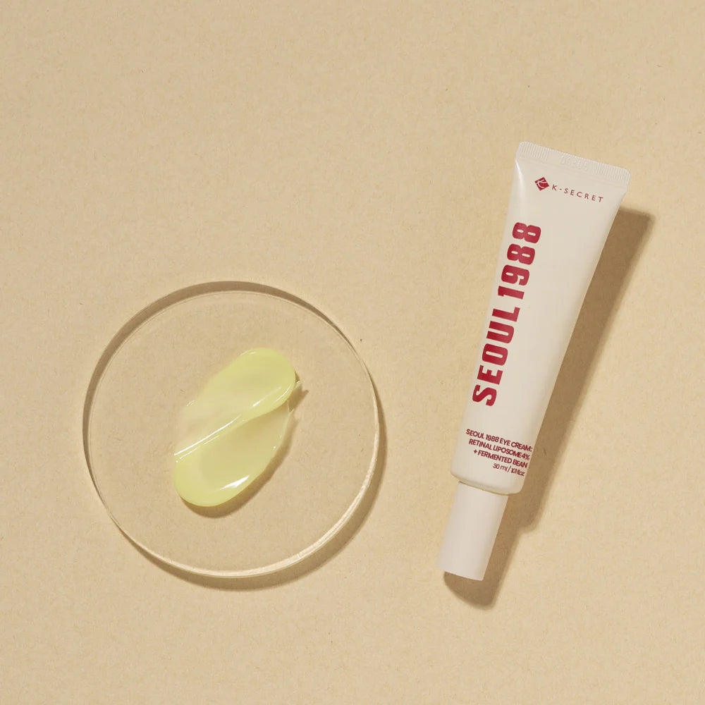 K-SECRET | Seoul 1988 Eye Cream: Retinal Liposome 4% + Fermented Bean - 30ml (Crema contorno occhi)