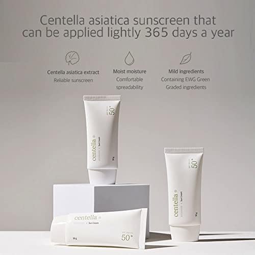 MIXSOON | Centella Sun Cream SPF50+ PA++++ 50g (Protezione Solare)