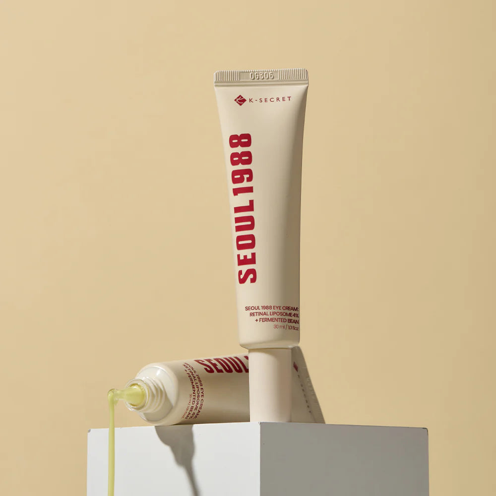 K-SECRET | Seoul 1988 Eye Cream: Retinal Liposome 4% + Fermented Bean - 30ml (Crema contorno occhi)
