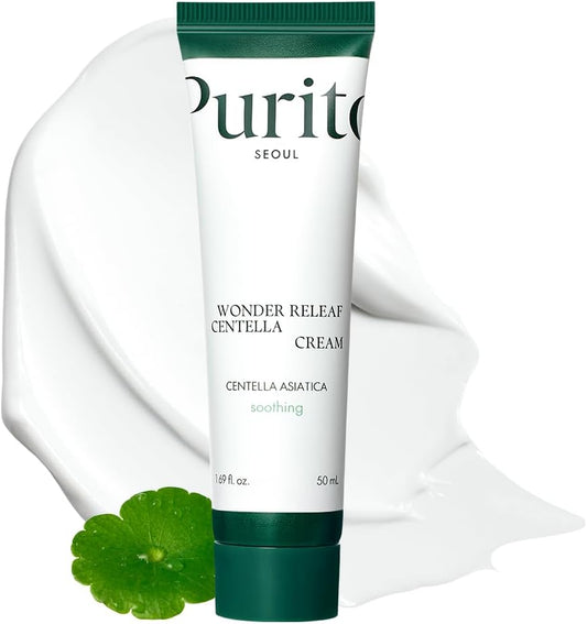 PURITO | Wonder Releaf Centella Cream - 50ml Cica Cream (Crema Viso)