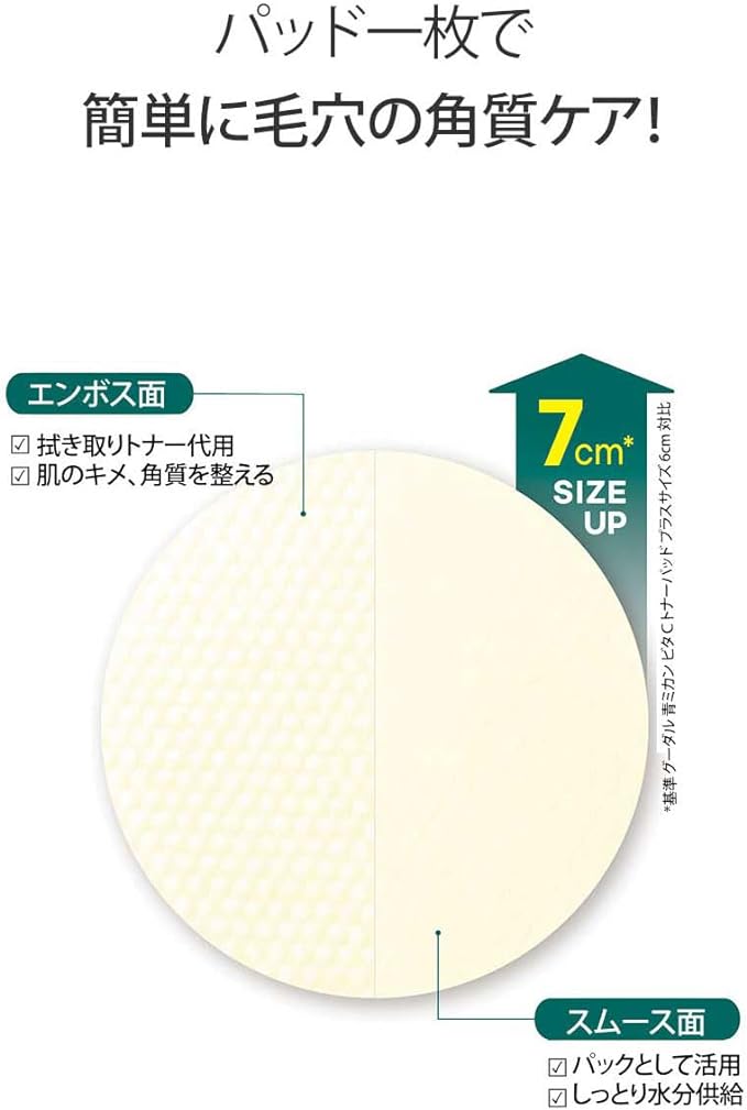 GOODAL | Green Tangerine Vita C Toner Pad - 70 pezzi