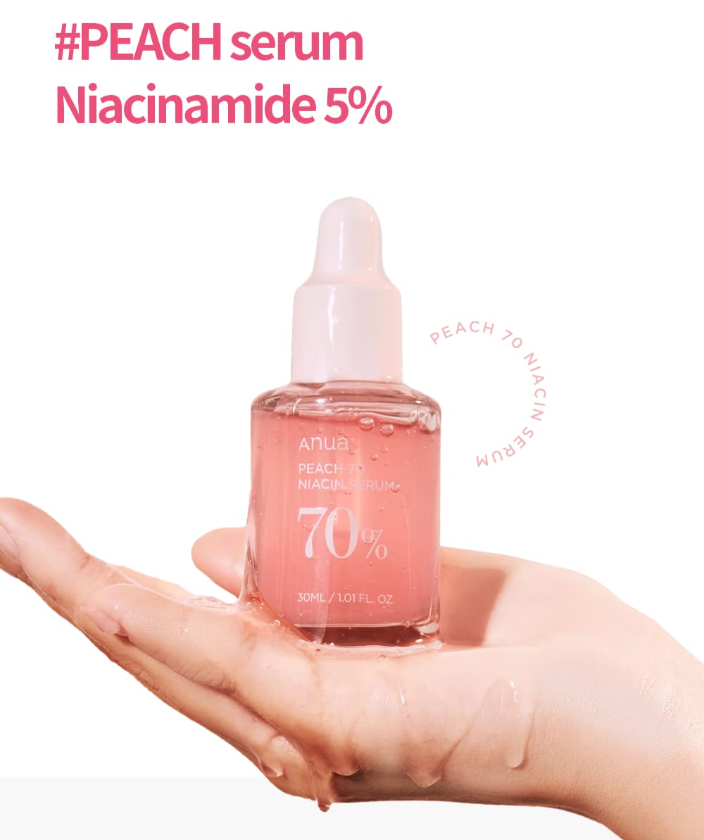 ANUA | Peach 70% Niacinamide Serum 30 ml (Siero Viso)