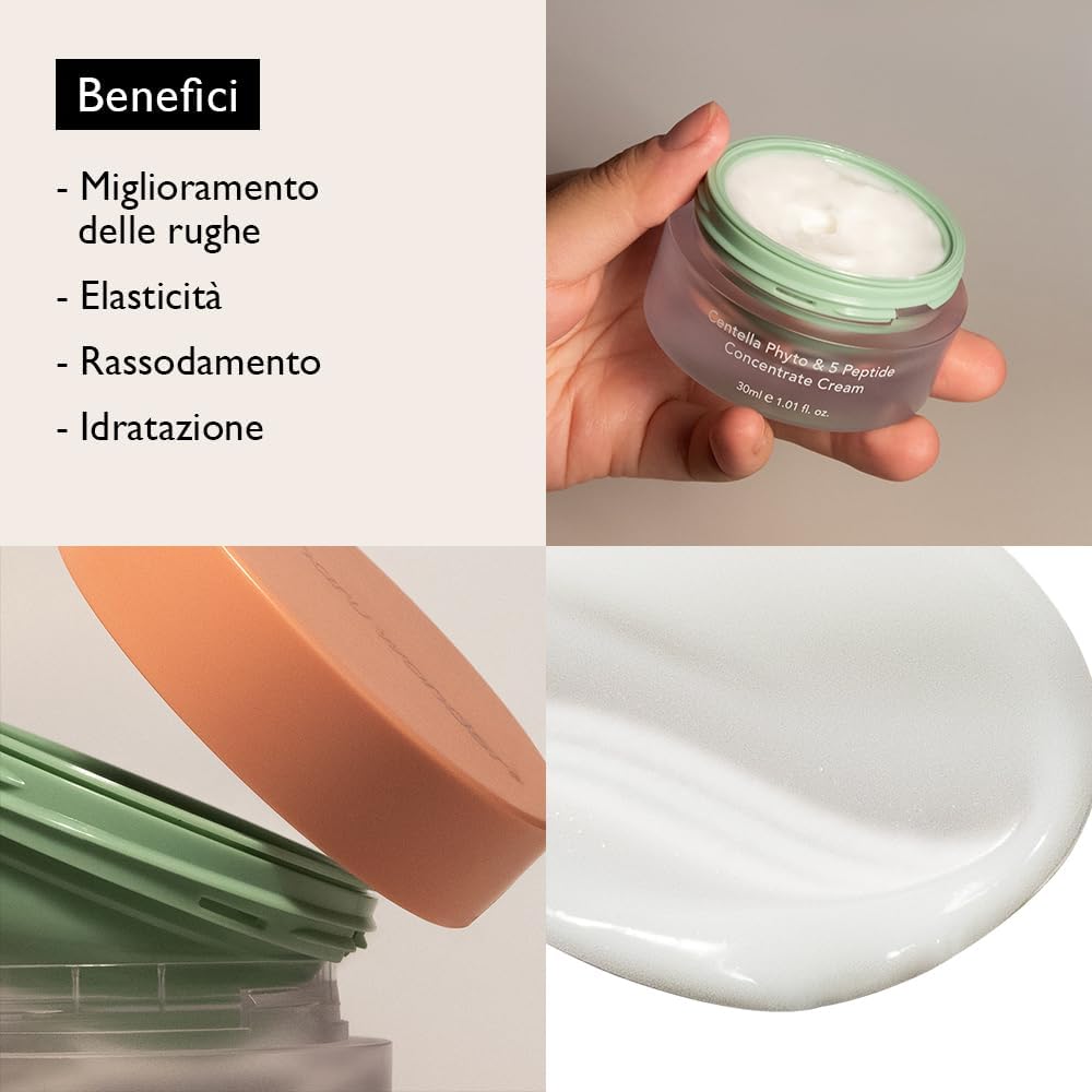 HARUHARU WONDER | Centella Phyto & 5 Peptide Concentrate Cream 30ml (Crema viso)