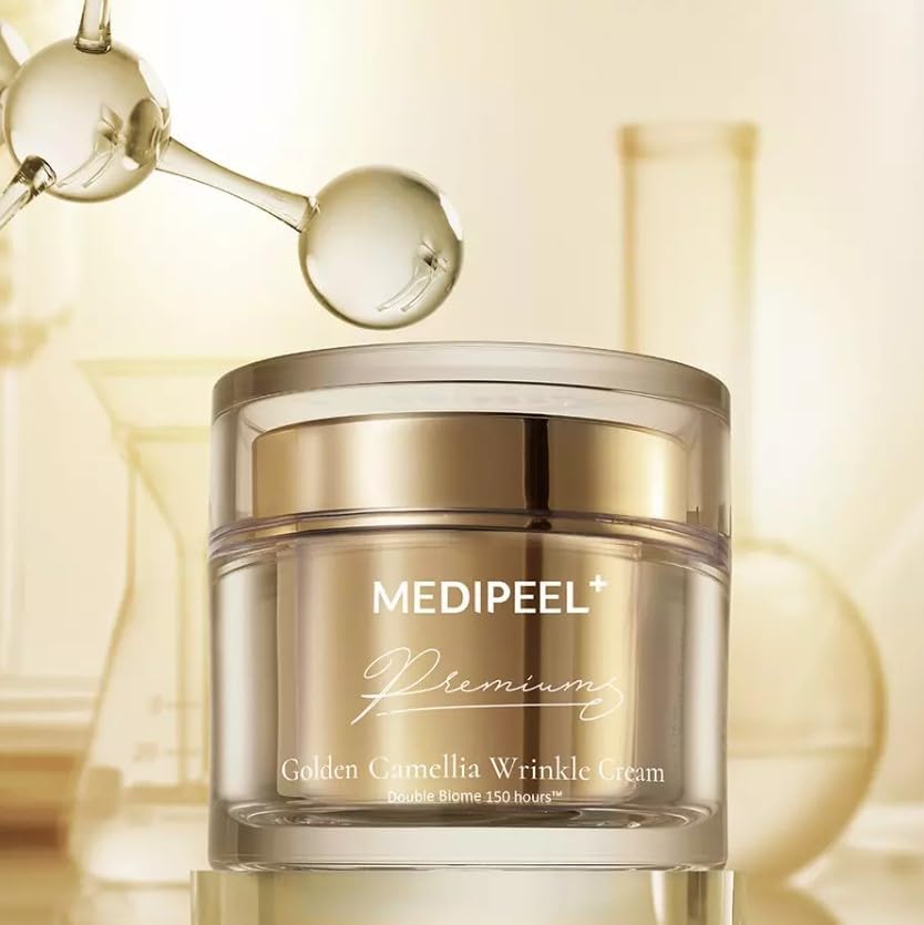 Medi-Peel | Peptide9 Golden Camellia Wrinkle Cream - 50g (Crema Anti-age)