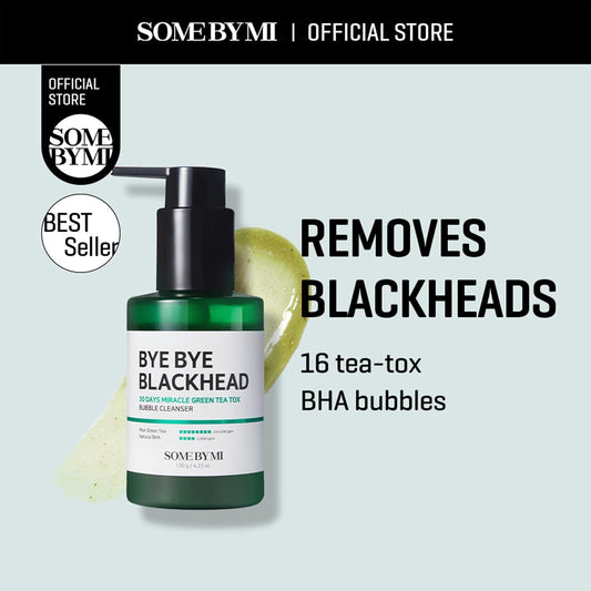 SOME BY MI | Bye Bye Black Head Miracle Green Tea Tox Bubble Cleanser - 100ml