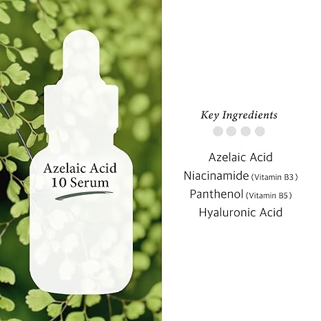 Cos De BAHA | AZ Azelaic Acid 10 Serum - 30ml (Siero Viso)