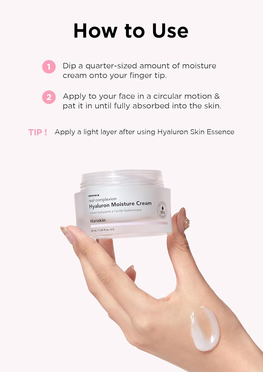 HANSKIN | Real Complexion Hyaluron Moisture Cream 50ml