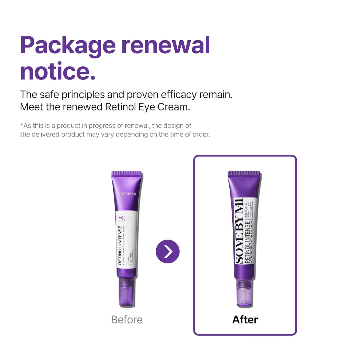 Somebymi | Retinol Intense Advanced Triple Action Eye Cream 30ml (Crema contorno occhi)
