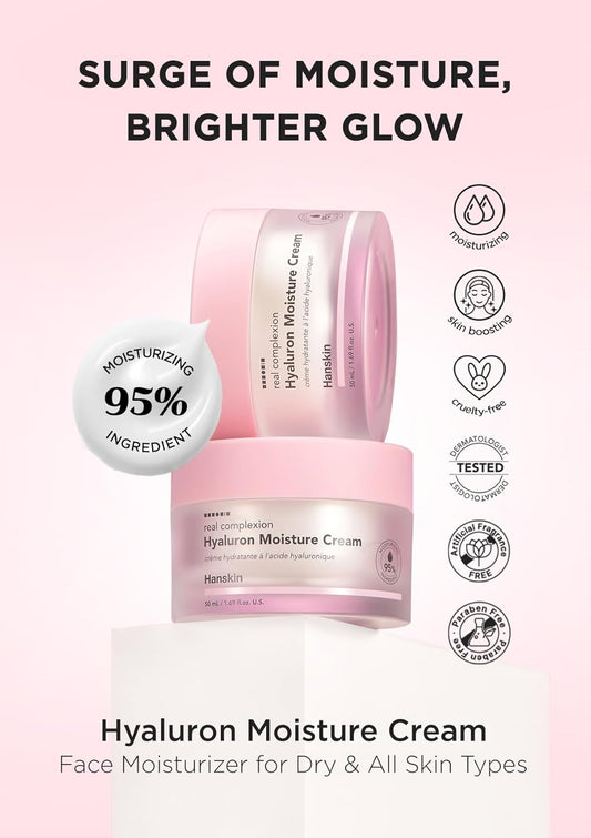 HANSKIN | Real Complexion Hyaluron Moisture Cream 50ml