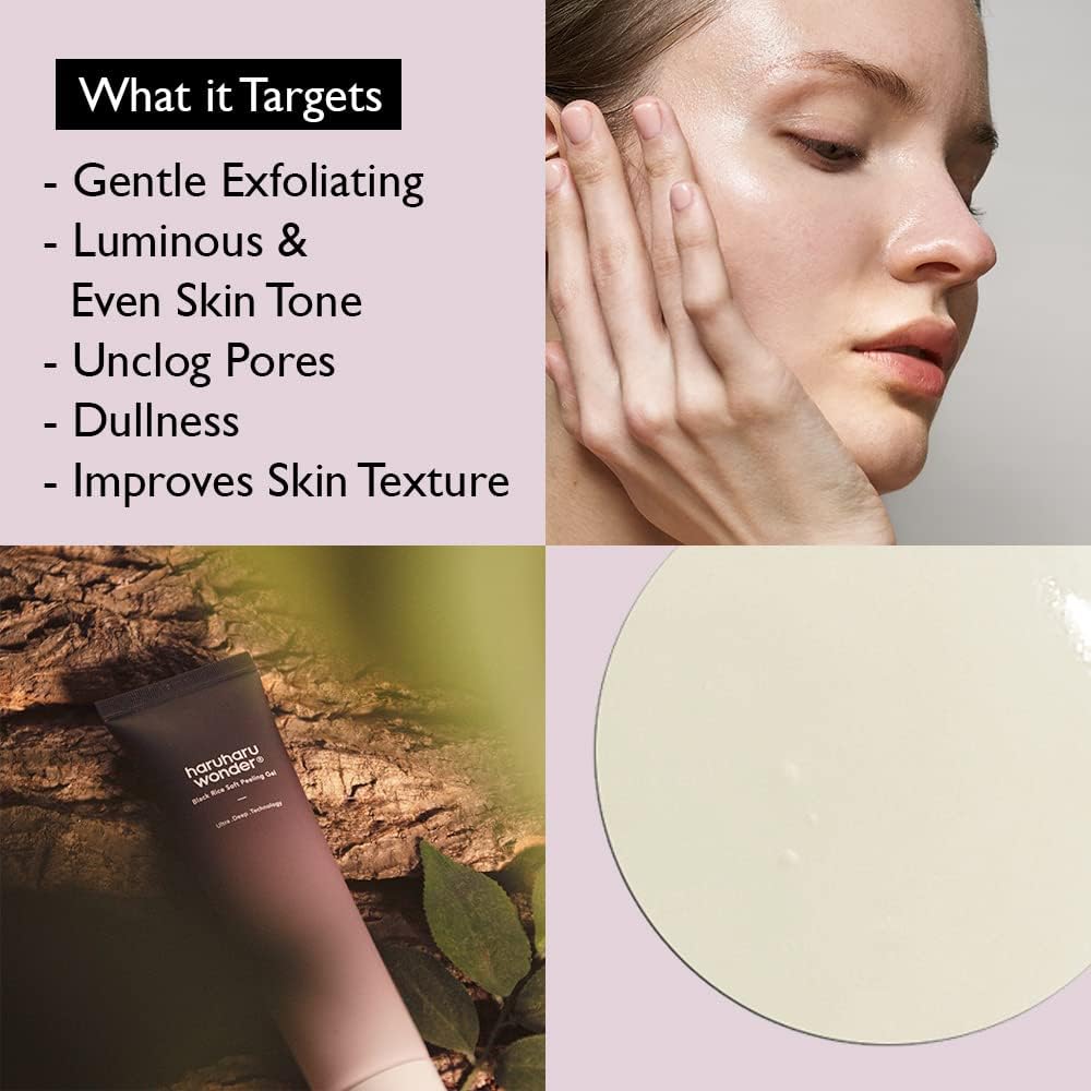 HARUHARU WONDER | Black Rice Soft Peeling Gel 100ml (Esfoliante Peeling)