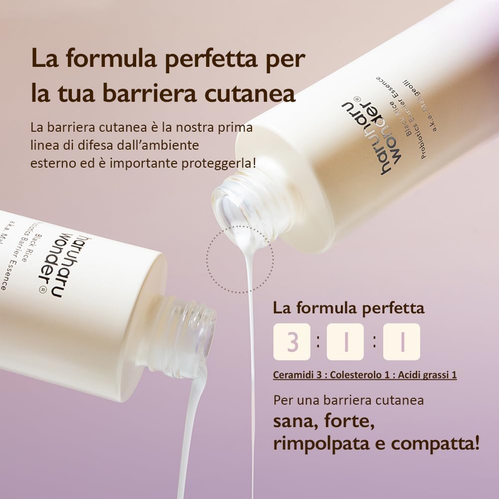 Haru Haru Wonder | Black Rice Probiotics Barrier Essence - 120ml (Essenza viso)