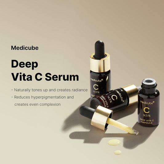 MEDICUBE | Deep Vita C Ampoule, 30g (3 bocette da 10g)