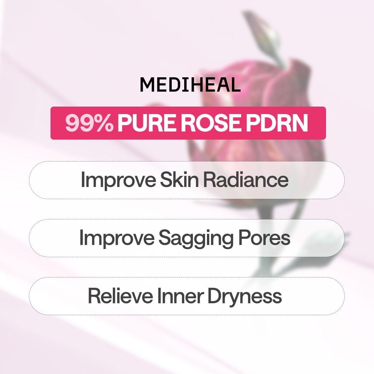 Mediheal | Rose PDRN Essential Mask Healthy Glow 24ml