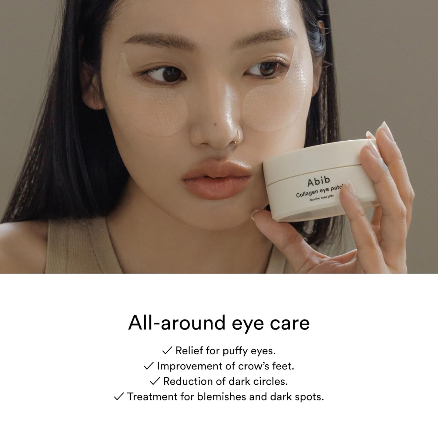 ABIB | Collagen Eye Patch Jericho Rose Jelly 60pcs (Patch Occhi)