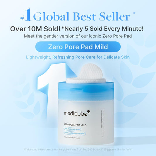 MEDICUBE | Zero Pore Pad Mild 70pcs 155g