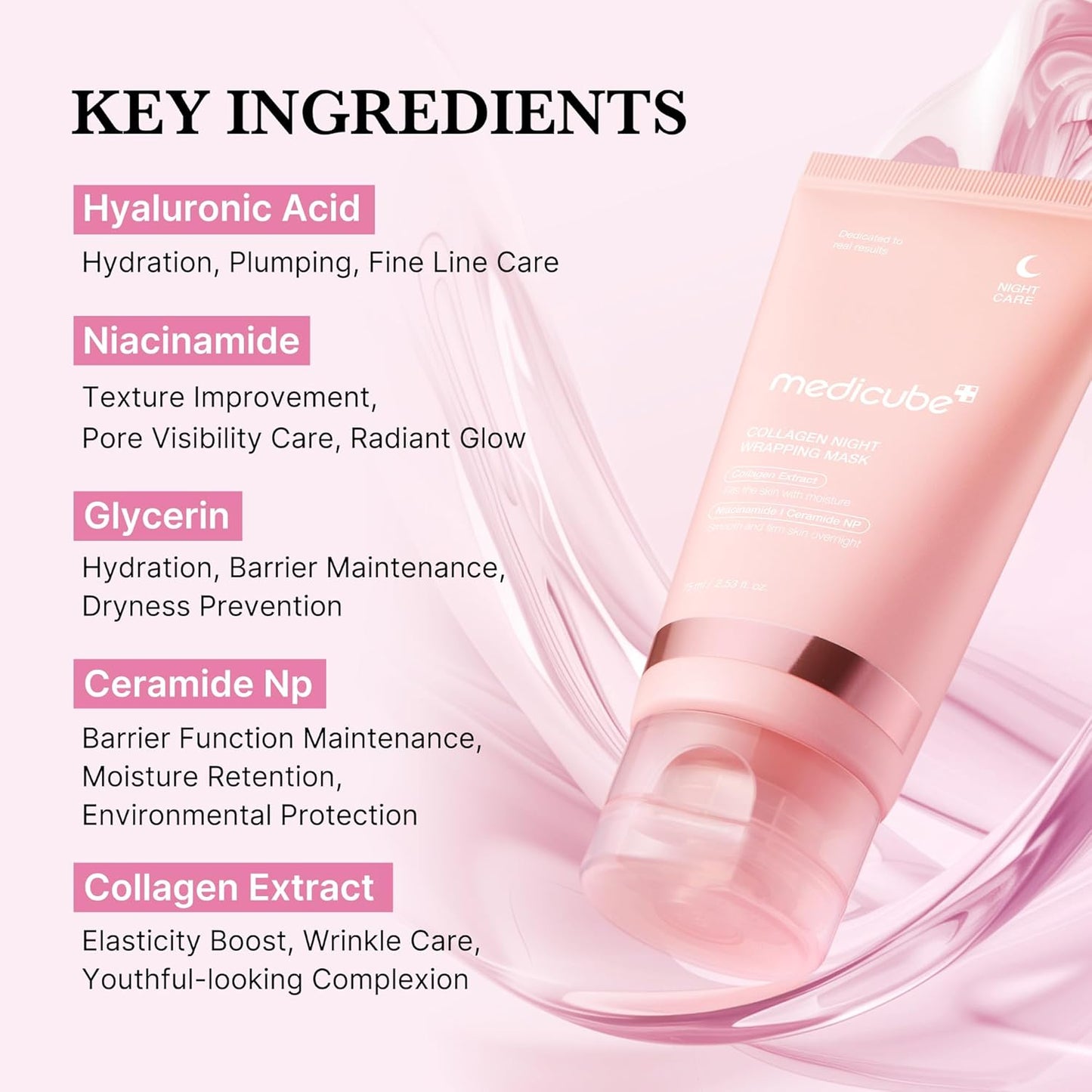 Medicube | Night Wrapping Mask 75ml (Maschera peel off)