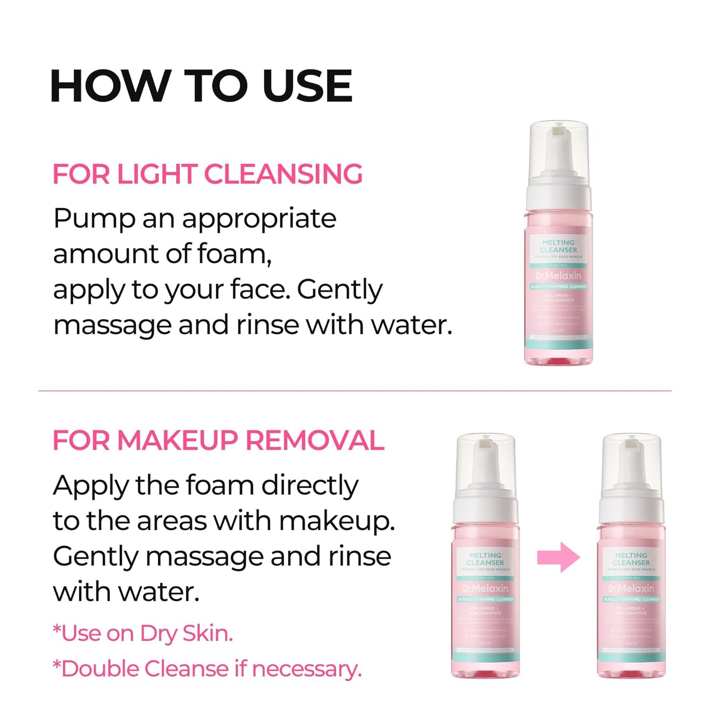 Dr. Melaxin | Melting Cleanser 150ml (Detergente viso)