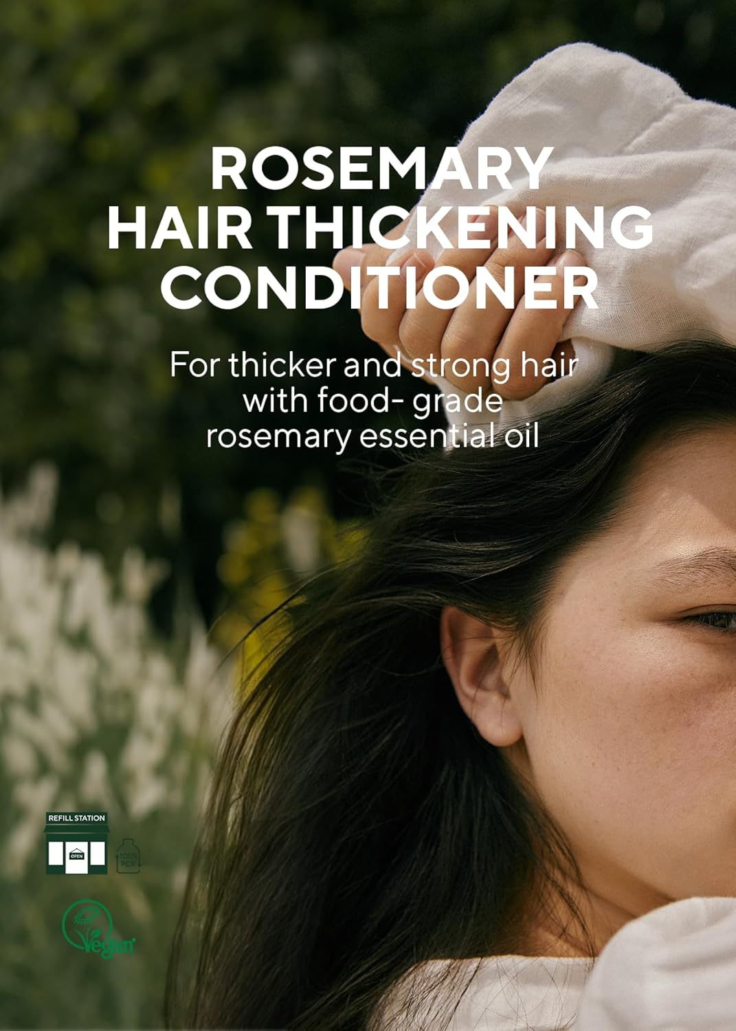 AROMATICA | Rosemary Hair Thickening Conditioner 400ml (Balsamo)