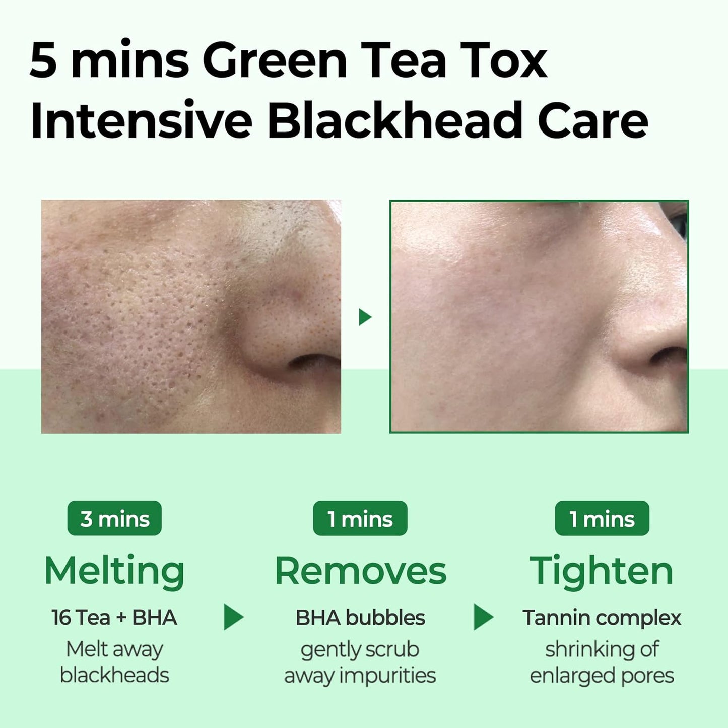 SOME BY MI | Bye Bye Black Head Miracle Green Tea Tox Bubble Cleanser - 100ml