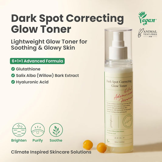 AXIS-Y | Dark Spot Correcting Glow Toner 125ml (Tonico in Mist)