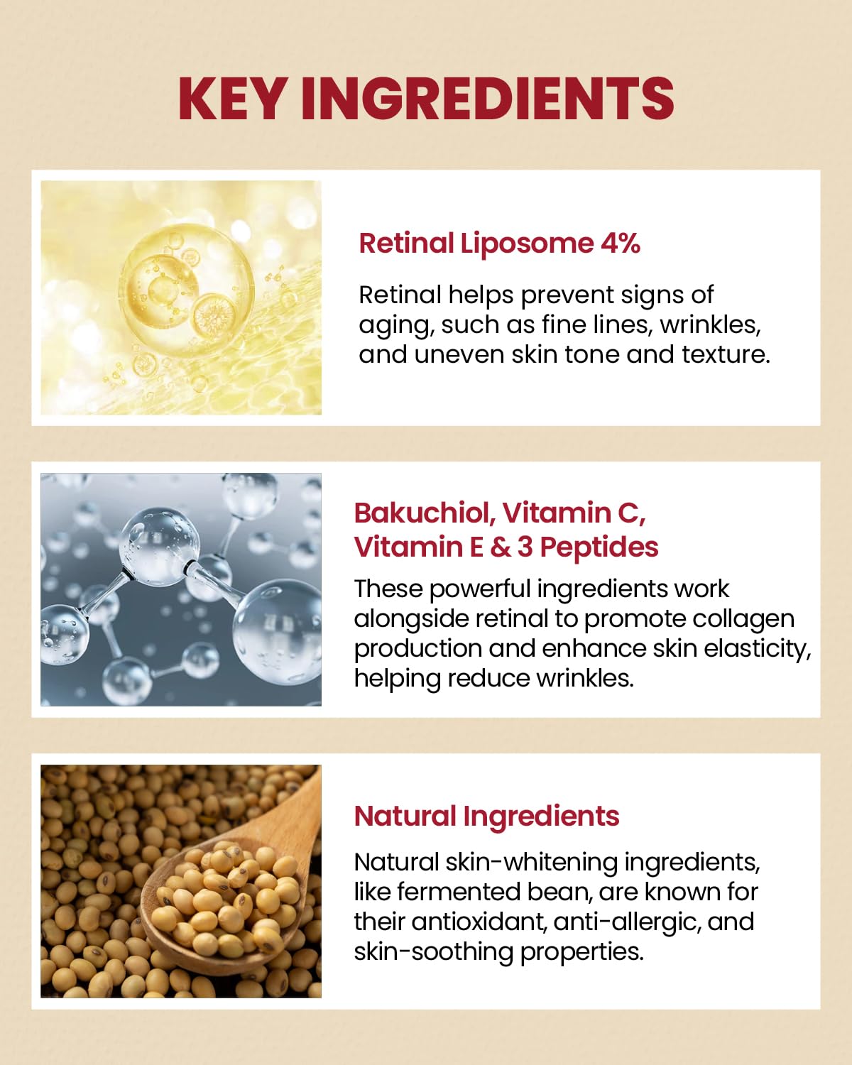 K-SECRET | Seoul 1988 Eye Cream: Retinal Liposome 4% + Fermented Bean - 30ml (Crema contorno occhi)