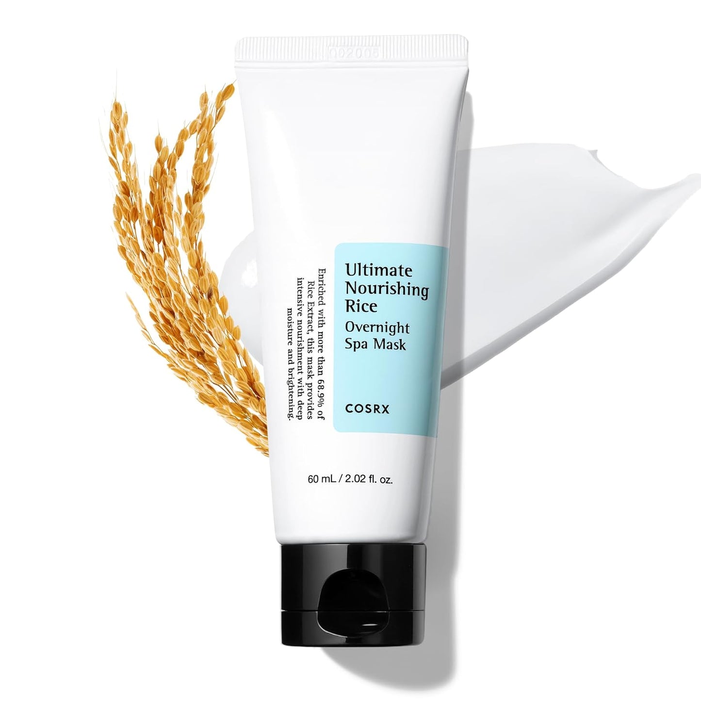 COSRX | Ultimate Nourishing Rice Overnight Spa Mask 60 ml (Maschera notturna)