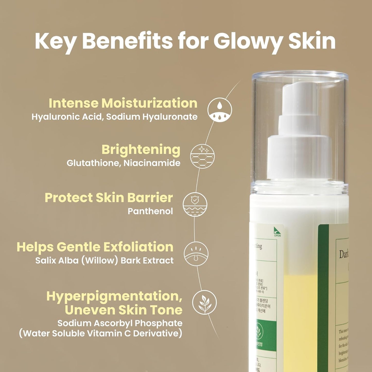 AXIS-Y | Dark Spot Correcting Glow Toner 125ml (Tonico in Mist)