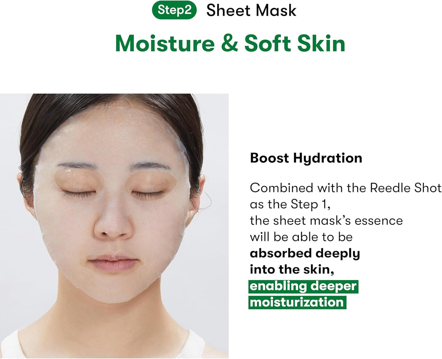 VT COSMETICS | Mild Reedle Shot 300 2-Step Mask