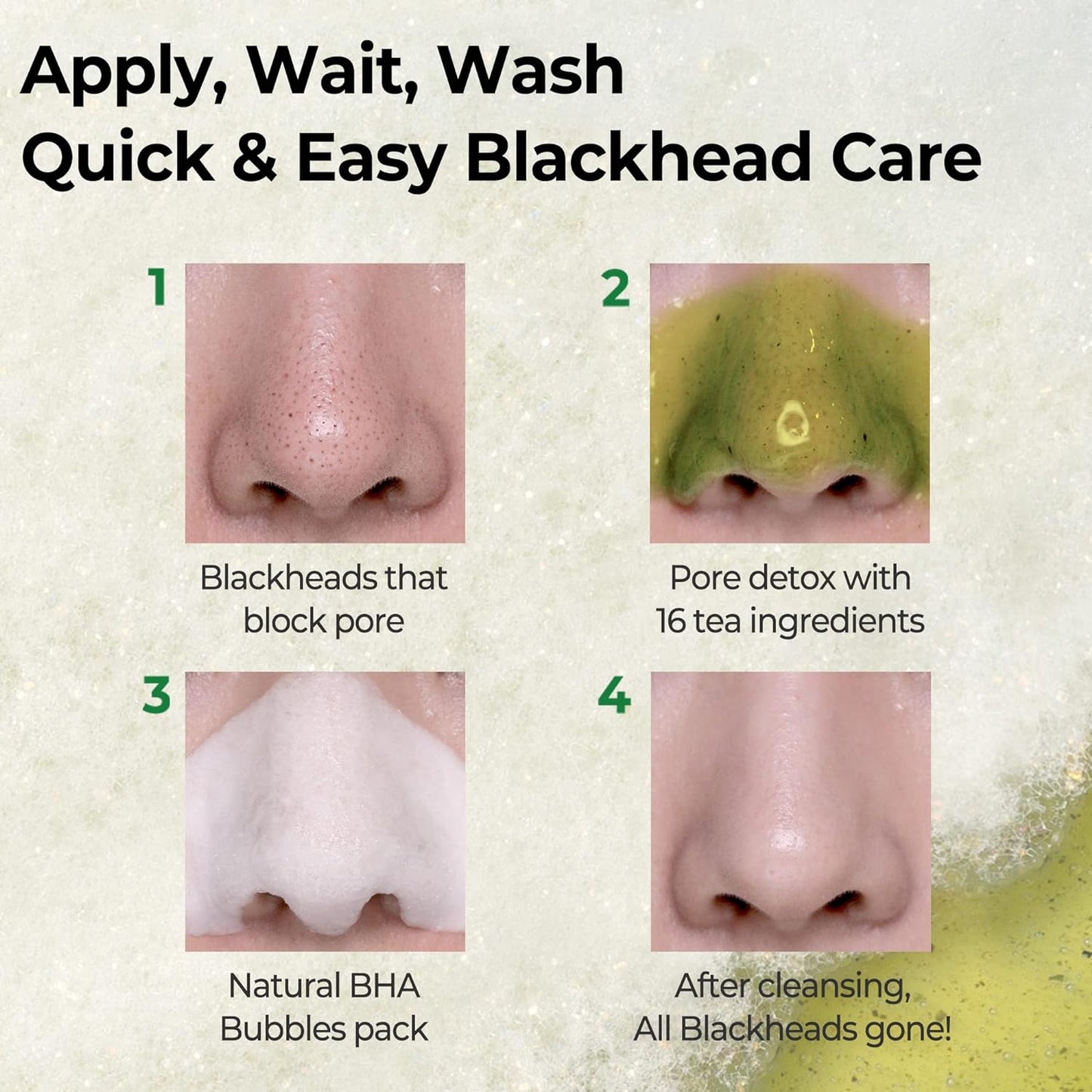 SOME BY MI | Bye Bye Black Head Miracle Green Tea Tox Bubble Cleanser - 100ml