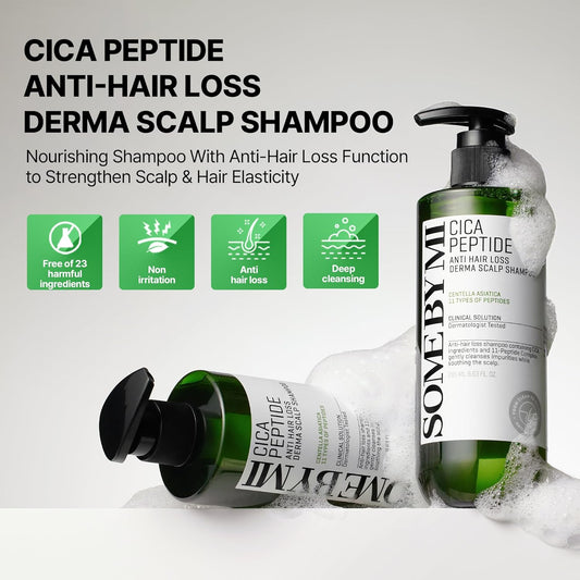 SOME BY MI | Cica Peptide Anti Hair Loss Derma Scalp Shampoo 285ml (Shampoo anti-caduta)