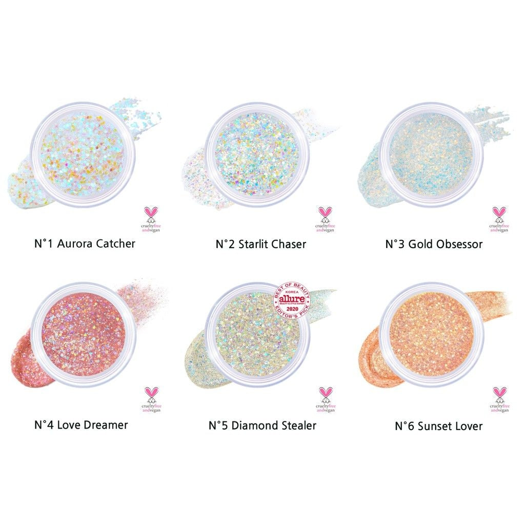 UNLEASHIA | Get Loose Glitter Gel 4g (Glitter viso corpo)