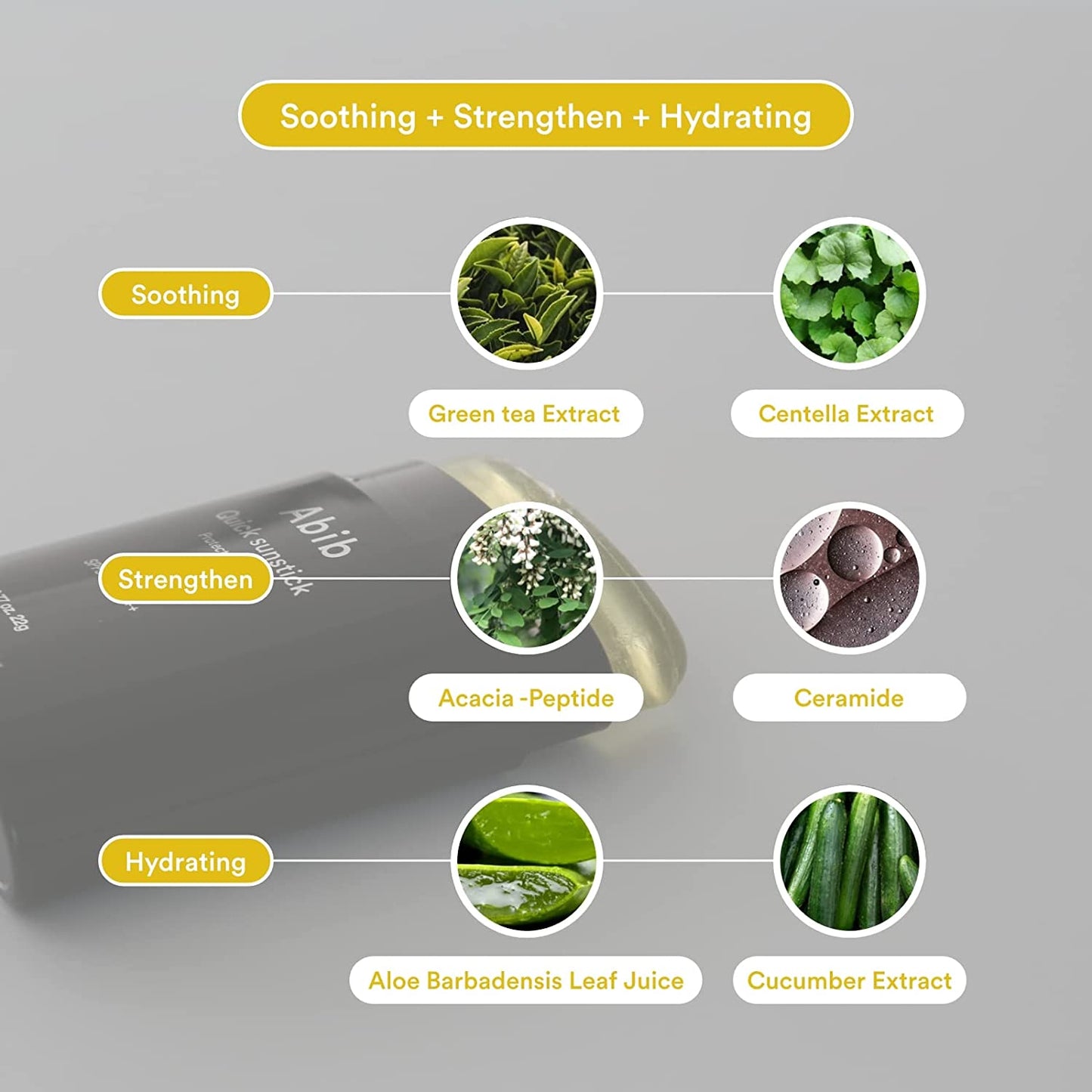 ABIB | Quick Sunstick Protection Bar SPF50+ PA++++ 22g - Stick solare