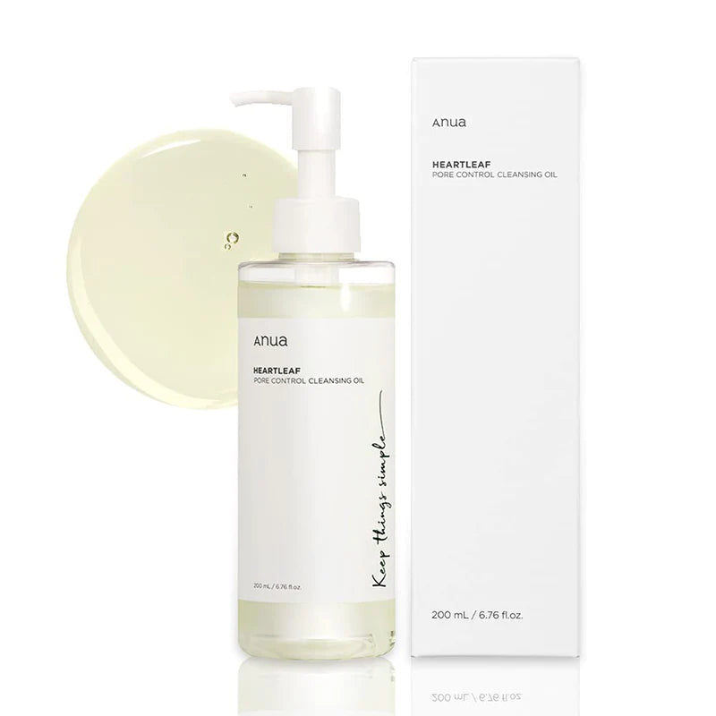 ANUA | Heartleaf Pore Control Cleansing Oil- 200ml (Detergente oleoso)