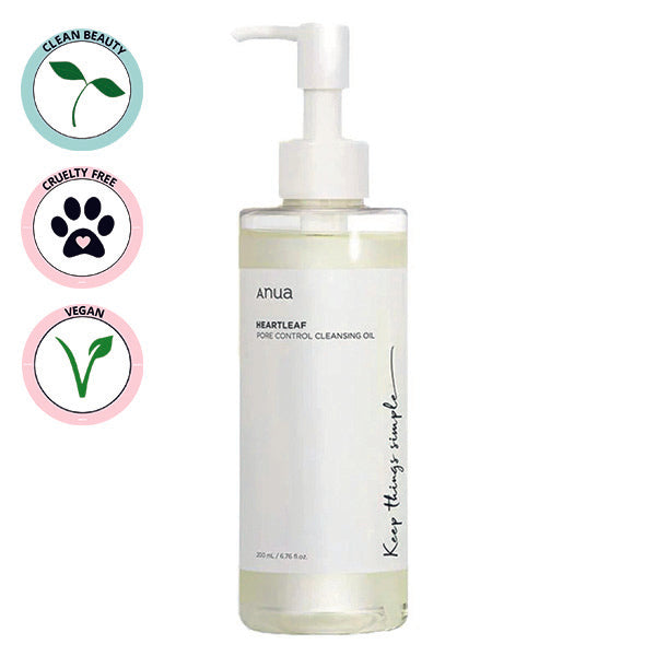 ANUA | Heartleaf Pore Control Cleansing Oil- 200ml (Detergente oleoso)