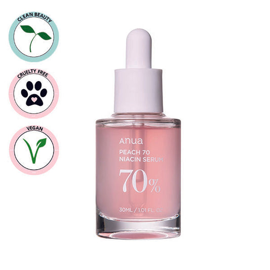 ANUA | Peach 70% Niacinamide Serum 30 ml (Siero Viso)