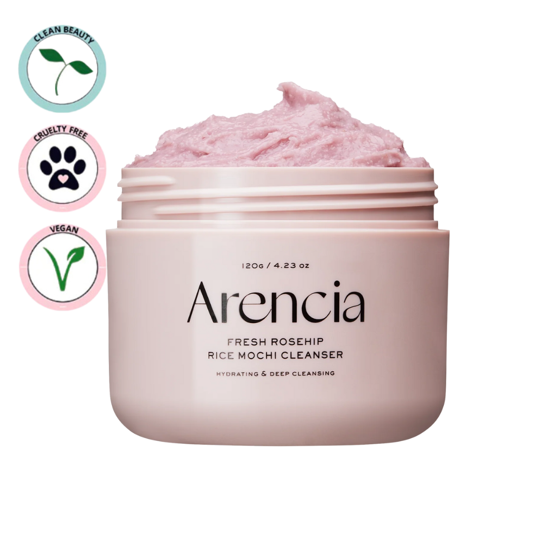 ARENCIA | Fresh Rosehip Mochi Cleanser 120g
