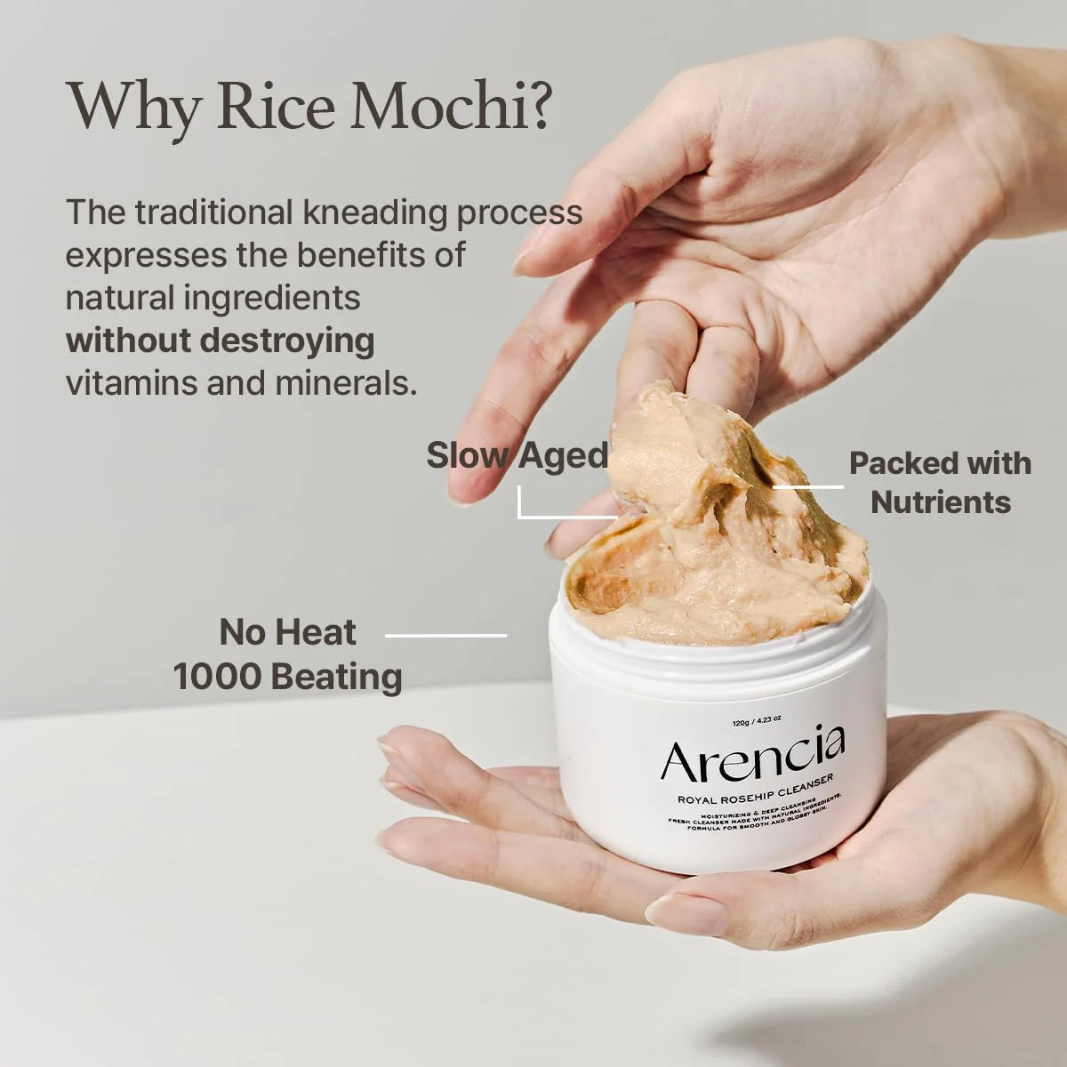 ARENCIA | Fresh Calendula Mochi Cleanser 120gr