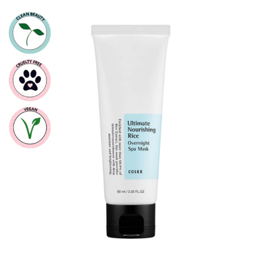COSRX | Ultimate Nourishing Rice Overnight Spa Mask 60 ml (Maschera notturna)
