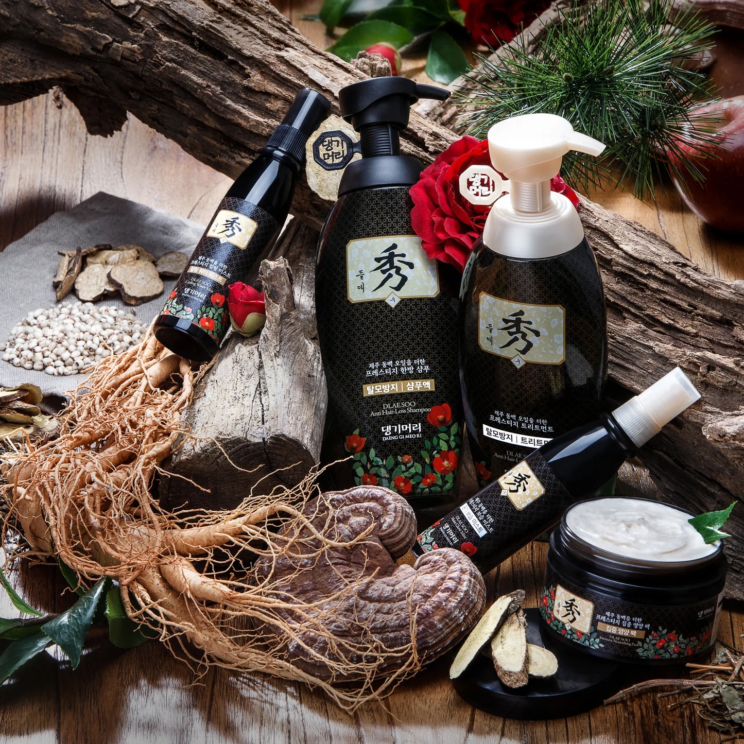 DAENG GI MEO RI | Dlae Soo Hair Loss Care Shampoo 400ml (Shampoo Anticaduta)