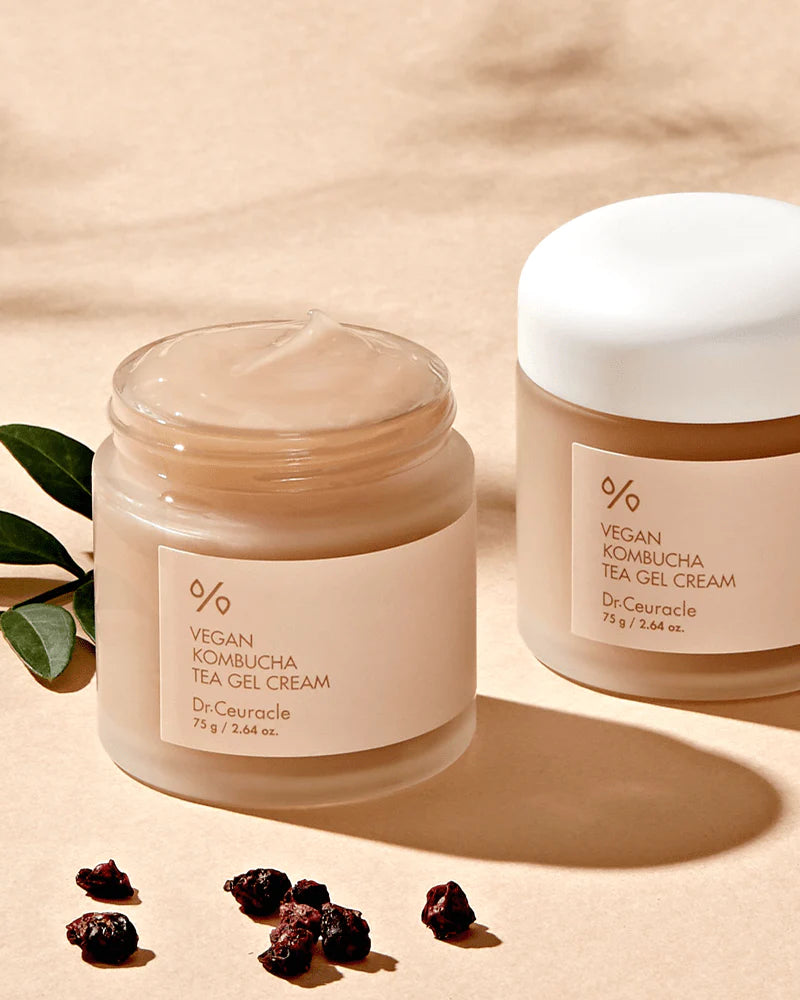 Dr Ceuracle | Vegan Kombucha Tea Gel Cream 75g (Crema Viso)