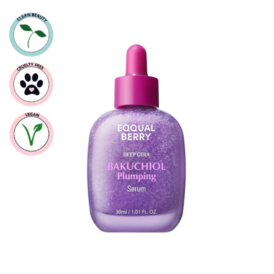 EQQUALBERRY | Bakuchiol Plumping Serum 30ml