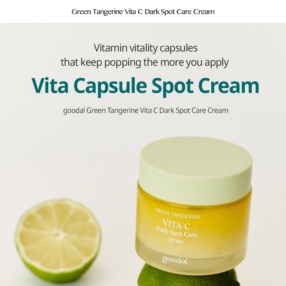 GOODAL | Green Tangerine Vita C Dark Spot Cream (Crema Viso)