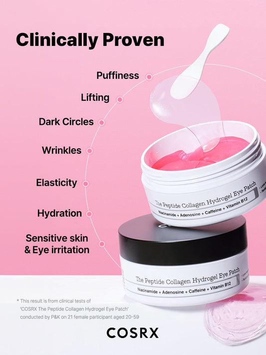 COSRX | The Peptide Collagen Hydrogel Eye Patch 85g (60 patches)