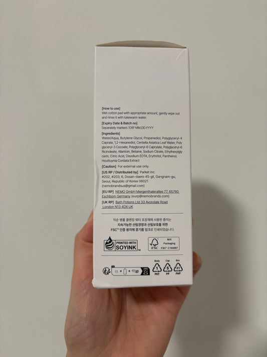 (confezione danneggiata) MIXSOON | CENTELLA CLEANSING WATER 300ml (2)