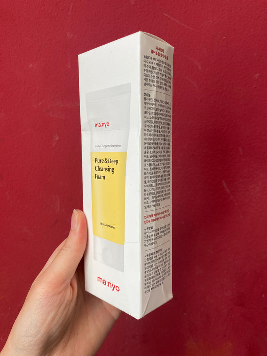 (confezione danneggiata) Manyo Factory | Pure& Deep Cleansing Foam - 100ml (8)