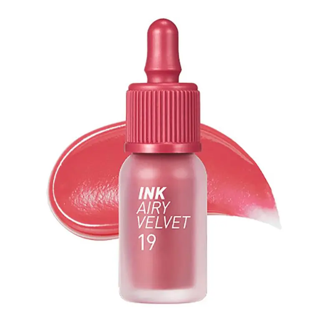 PERIPERA | Ink Airy Velvet Lip Tint - 19 Elf Light Rose (Tinta Labbra)