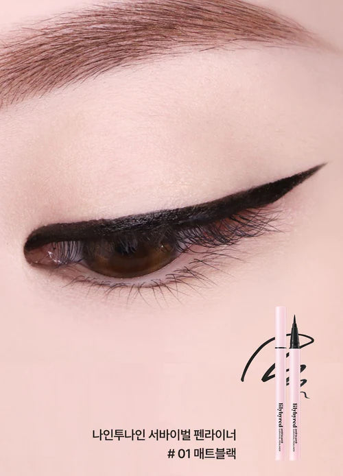 Lilybyred | Am9 to Pm9 Survival Penliner - 01 Matt Black - 0,6g